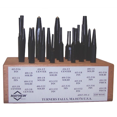 Mayhew PUNCH SET 24 PC 490-A MY80040